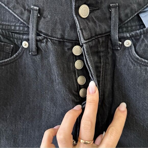 Good American Good Boy With Slit Waistband Black K208 - Picture 7 of 8